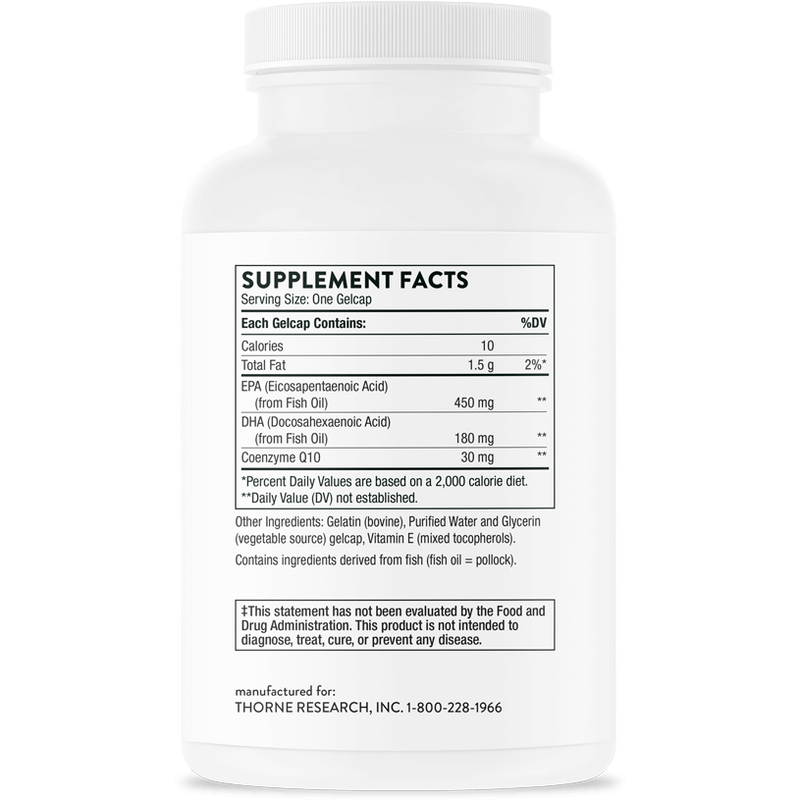 Omega-3 with CoQ10 (90 Gelcaps)