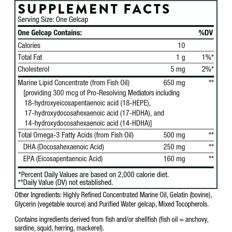 Pro-Resolving Mediators (60 Gelcaps)