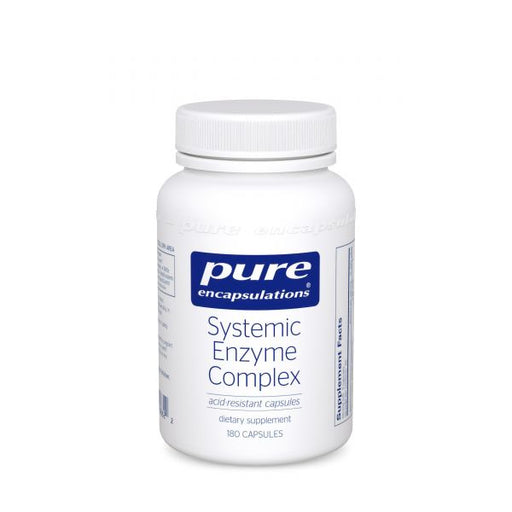 Systemic Enzyme Complex (180 Capsules)-Vitamins & Supplements-Pure Encapsulations-Pine Street Clinic