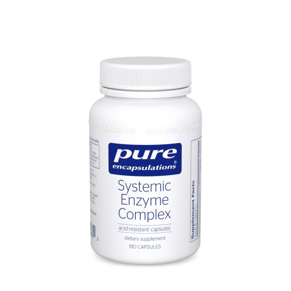 Systemic Enzyme Complex (180 Capsules)-Pure Encapsulations-Pine Street Clinic