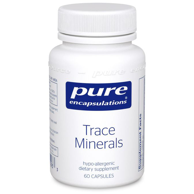 Trace Minerals (60 Capsules)-Pure Encapsulations-Pine Street Clinic