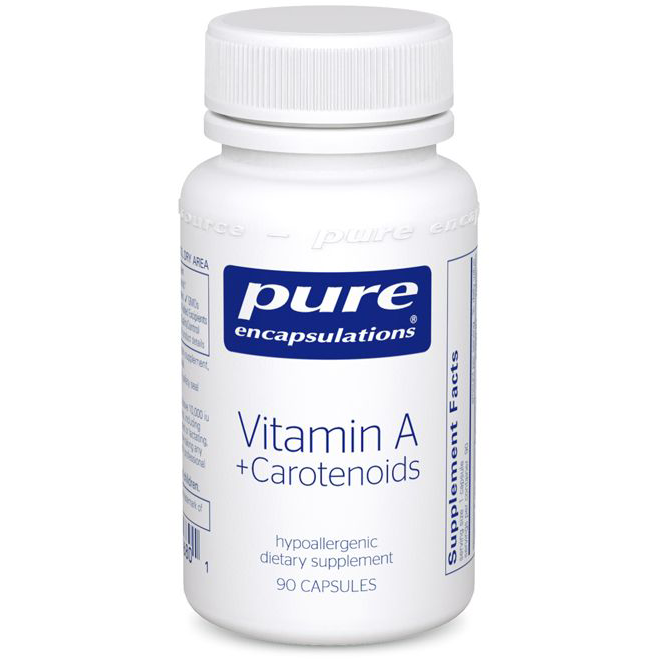 Vitamin A + Carotenoids (90 Capsules)