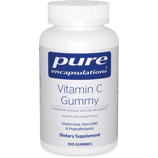 Vitamin C Gummy (100 Gummies)-Vitamins & Supplements-Pure Encapsulations-Pine Street Clinic