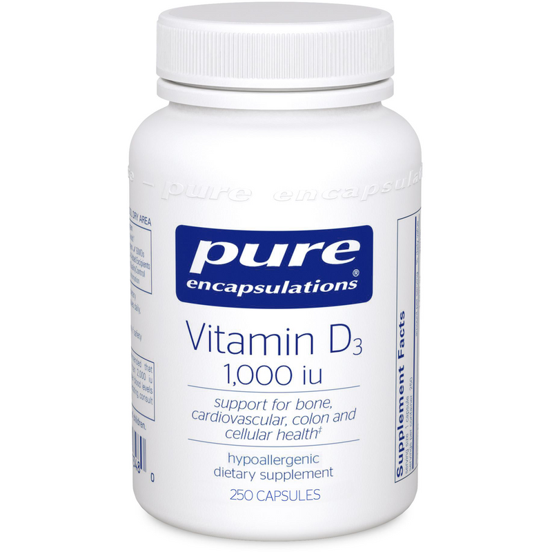 Vitamin D3 (25 mcg) (1,000 IU)