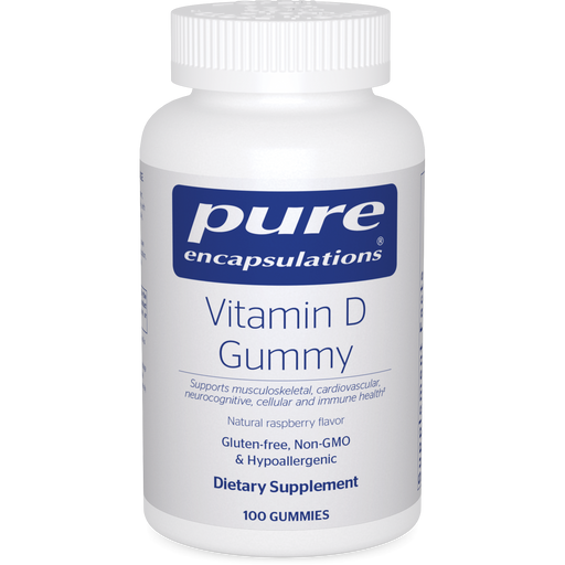 Vitamin D Gummy (100 Gummies)-Vitamins & Supplements-Pure Encapsulations-Pine Street Clinic