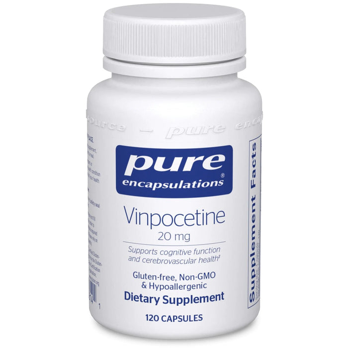 Vinpocetine (20 mg)-Vitamins & Supplements-Pure Encapsulations-120 Capsules-Pine Street Clinic