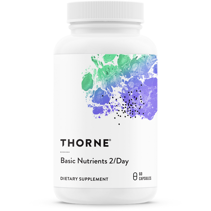 Basic Nutrients 2/Day (60 Capsules)-Thorne-Pine Street Clinic