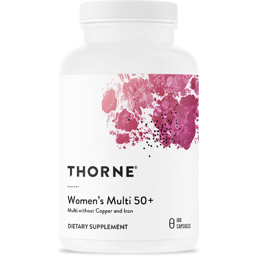 Women's Multi 50+ (180 Capsules)-Vitamins & Supplements-Thorne-Pine Street Clinic