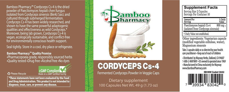 Cordyceps Cs-4 (100 Capsules)