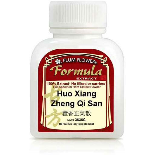 Huo Xiang Zheng Qi San (Extract Powder) (100 g)-Vitamins & Supplements-Plum Flower-Pine Street Clinic