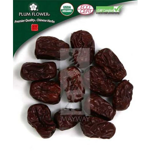 Da Zao (Hong) (Unsulfured- Certified Organic) (500 Grams)