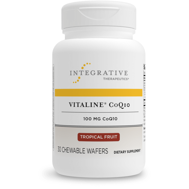 Vitaline CoQ10 (100 mg) (Tropical Fruit) (30 Chewables)