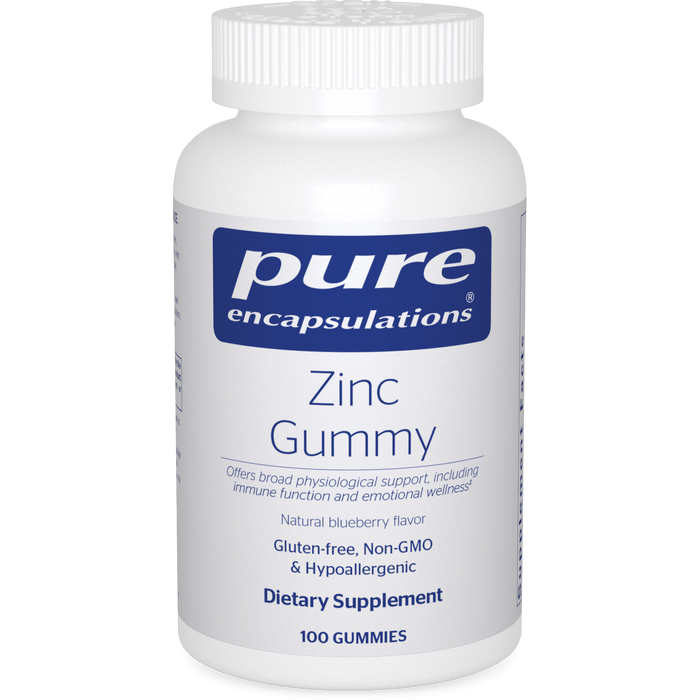 Zinc Gummy (100 Gummies)-Vitamins & Supplements-Pure Encapsulations-Pine Street Clinic